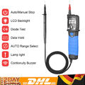 Spannungsprüfer Durchgangsprüfe Digital Pen Multimeter AC DC 600V Voltmeter Ohm