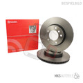 2x BREMBO Bremsscheiben, Bremsen SET für AUDI
