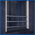 Edelstahl Französischer Balkon Sicherheitsstange 33,7mm Fenstersicher Schutz
