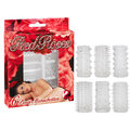 Penis-Ringe-Set 6-teilig Sleeve Manschetten Reiz-Struktur elastisch Männer Sex