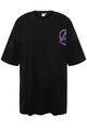 Studio Untold Damen große Größen T Shirt oversized Marvel Print Rundhals Halbarm