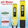 Digital Wasser Messgerät PH Wert Messer Tester Aquarium Pool Prüfer pH 0-14 DE