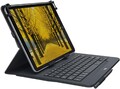 Logitech Universal Folio Tablet-Hülle mit Kabelloser Tastatur für 9"-10" Tablets