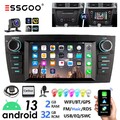 32G Carplay Autoradio Android13 GPS WIFI RDS BT +KAM Für BMW 3er E90 E91 E92 E93