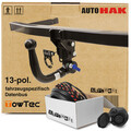 Für VW Golf 6 Variant 09- AJ5 Auto Hak Anhängerkupplung abnehmbar & 13pol E-Satz