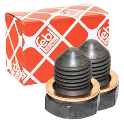 Ölablassschraube 2 X 12281 M14x1,5 für Audi 80 Seat Ibiza Skoda Felicia VW Golf