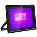 1-10x LED UV Schwarzlicht Strahler Flutlicht Partylicht Bühnendekoration 100WATT