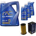 Ölwechsel Set 8L Original MANNOL Classic 10W-40 Motoröl SCT Filter KIT 10201583