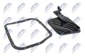 1x FSF-AU-013 NTY Hydraulikfiltersatz, Automatikgetriebe für AUDI
