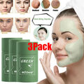 3X Green Tea Purifying Clay Stick Mask Grün Tee Oil-Control Anti-Acne Fine Solid