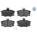 1x Bremsbelagsatz, Scheibenbremse MEYLE 025 208 3317/W passend für ALFA ROMEO