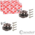 2X FEBI BILSTEIN RADLAGER-SATZ VORNE BEIDSEITIG PASSEND FÜR VOLVO S60 S80 V70