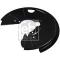 1x Spritzblech, Bremsscheibe FEBI BILSTEIN 175562 passend für LAND ROVER