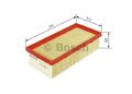BOSCH F 026 400 376 Luftfilter  für CITROËN PEUGEOT OPEL Filtereinsatz