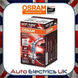 OSRAM NIGHT BREAKER LASER (NEXT GENERATION) +150% H1 H3 H4 H7 H8 H11 HB3 HB4