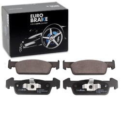 EUROBRAKE BREMSBELÄGE SATZ VORDERACHSE PASSEND FÜR DACIA LOGAN SANDERO RENAULT