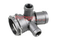 Kühlsystemleitungsrohr Thermostat Kunststoff 4010275 METZGER für AUDI SEAT