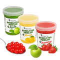 3x 1,3kg Bubble Tea Perlen Set Apfel Mango Erdbeere – Popping Boba Fruchtkugeln