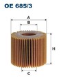 FILTRON ÖLFILTER FILTEREINSATZ passend für ASTON MARTIN CYGNET DAIHATSU MATERIA