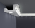 (10 meter) - Styroporleisten Zierprofile Stuckprofile Stuckleiste Dekor