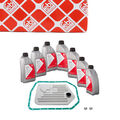 FEBI Getriebefilter Satz 5-Gang 5HP24 + 7L Getriebeöl für BMW E39 E38 E31 X5 E53