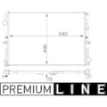 Kühler Motorkühlung Mahle CR 2100 000P Behr *** Premium Line ***
