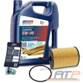 ÖLFILTER+5L EUROLUB CLEANTEC SAE 5W-30 FÜR VW TRANSPORTER BUS T5 1.9 TDI 3.2 V6