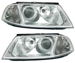 Scheinwerfer Set für VW Passat 3BG 2000-2005 H7 LWR Stellmotor Halogen