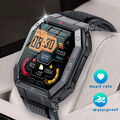 Smartwatch Sport Outdoor Tracker GPS Großer Akku 1,85" HD Display Schick 2024