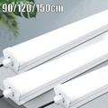 LED Feuchtraumleuchte Leuchtstoffröhre Keller Büro Wannenleuchte 60/90/120/150cm