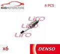 ZÜNDKERZE ZÜNDKERZEN DENSO PK20PR-P8 6PCS I FÜR ROVER 400,200,STREETWISE,45
