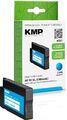KMP H101 cyan Tintenpatrone ersetzt HP Officejet Pro HP 951XL (CN046AE)