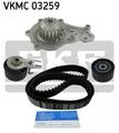 SKF Zahnriemensatz+WaPu für FORD C-MAX,FIESTA V VI,FOCUS II,FUSION; FIAT SCUDO