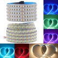 12V LED Streifen 5M Wasserdicht 2835 5050 RGBWW Strip Band Leiste Selbstklebend