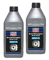 2x LIQUI MOLY 21157 Bremsflüssigkeit DOT 4 Brems Flüssigkeit Brake Fluid 1 Liter