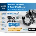 ANHÄNGERKUPPLUNG für Renault 5 E-TECH ab 24 abnehmbar BRINK +13pol E-Satz JAEGER