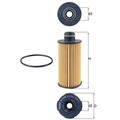 ORIGINAL® Knecht OX 1219D Ölfilter passend für Alfa Romeo STELVIO GIULIA