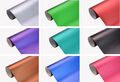 12€/m² CHROM MATT Folie  - 150cm breit - Klebe Folie blasenfrei Autofolie flexi