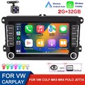 Apple CarPlay Android 14 Autoradio GPS Für VW GOLF 5 6 Plus EOS Caddy Polo 6R