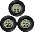 3X Mini Thermometer Hygrometer Luftfeuchtigkeit- und Temperaturmessgerät Digital