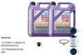 MAHLE Ölfilter 10 L LIQUI MOLY 5W-40 High Tech für Audi A6 Avant S6 A7