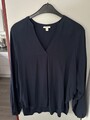 Sehr guterhaltene Esprit Damen Bluse Gr.M/42 Dunkelblau