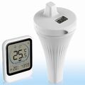 Poolthermometer Schwimmend Pool Thermometer Funk LCD Digitales IP68 Wasserdicht
