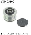 SKF VKM 03100 Generatorfreilauf für AUDI DODGE FORD JEEP KTM LTI MITSUBISHI