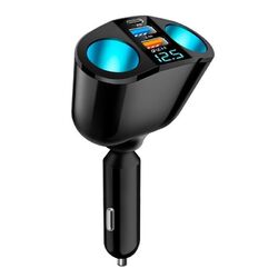 Zigarettenanzünder Dual USB 12V/24V Auto LKW Ladegerät KFZ Adapter 3.1A Stecker