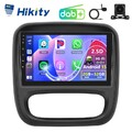 DAB+ CarPlay Android Autoradio Für Opel Vivaro B Renault Trafic 3 GPS Navi WIFI