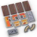 Upgrade-Kit (bedruckte Teile) für LEGO® Star Wars 75397 Jabbas Segelbarke