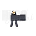 1x Sensor, Abgasdruck HITACHI 137436 passend für MERCEDES-BENZ