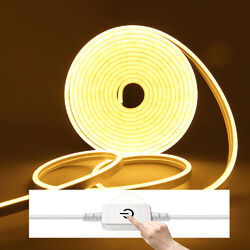 DC 12V 2835 Neon LED Strip Streifen Dimmbar Flex Schlauch Lichtband Innen Außen