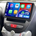 Android 15 Autoradio GPS NAVI WIFI BT RDS Für Peugeot 107 Toyota Aygo Citroen C1